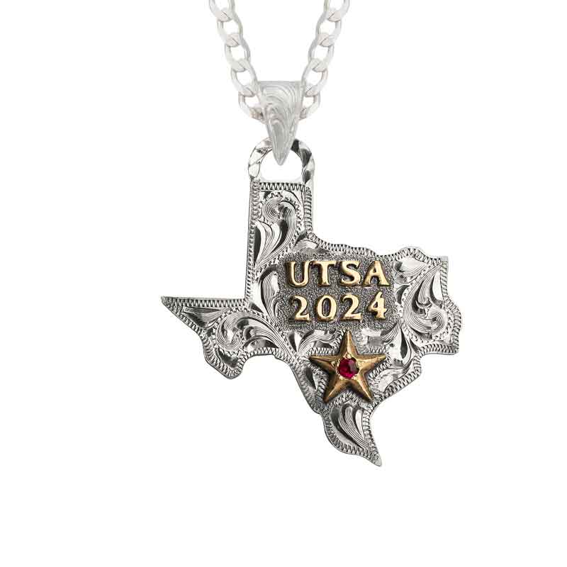 State Pride Graduation Necklace (Choose your State)